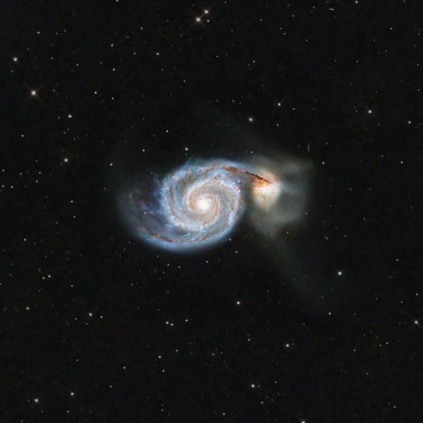 M51 la galassia Vortice